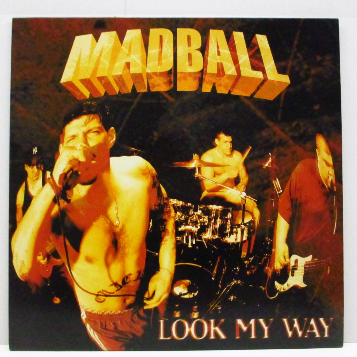 MADBALL (マッドボール)  - Look My Way (Dutch '98 初回400枚限定「黒盤」LP+インサート）サード！