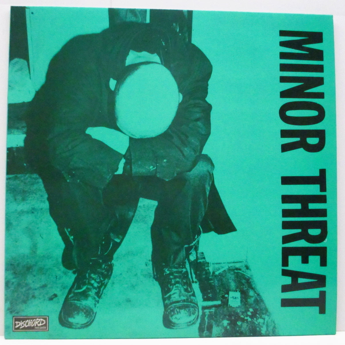 MINOR THREAT (マイナー・スレット)  - Minor Threat : First 2 7"s (US '87 再発「黒盤」LP+インサート/「$5」緑ジャケ）