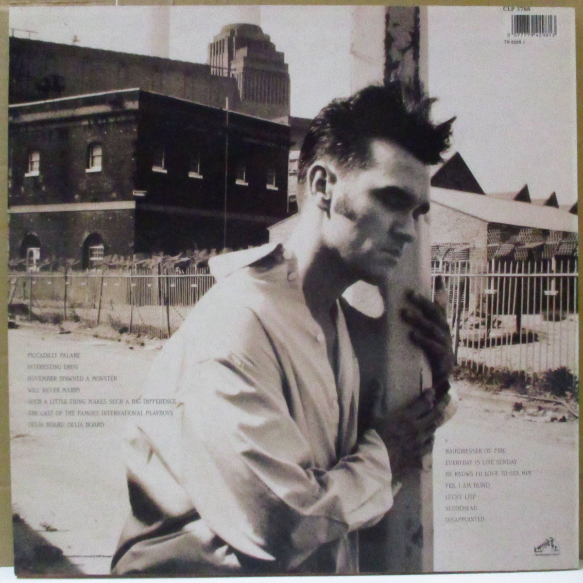 MORRISSEY (モリッシー)  - Bona Drag (UK オリジナル LP+固紙インナー/ステッカー付き光沢ジャケ/CLP 3788)