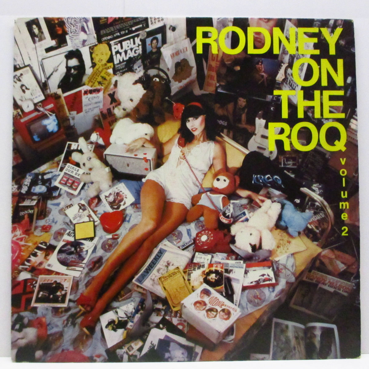 V.A. (80's USパンク〜ハードコア・コンピ)  - Rodney On The Roq Vol.2 (US '81 オリジナル「銀ラベ」LP+初回「フリップサイド・ファンジン#28」)
