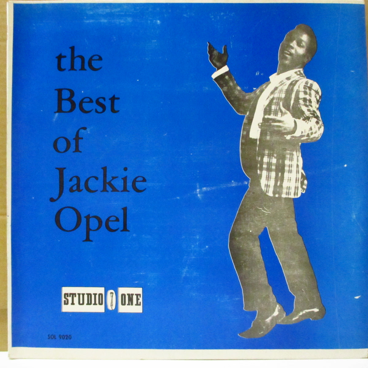 JACKIE OPEL (ジャッキー・オペル)  - The Best Of Jackie Opel (Jamaica 80's 再発「BラベにN.Y.住所表記の白黒ラベ」LP) ベストアルバム