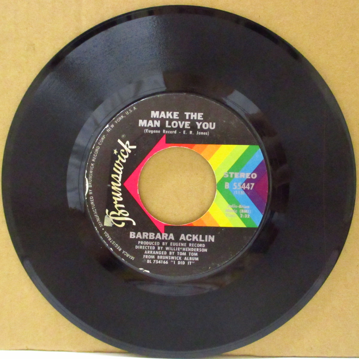 BARBARA ACKLIN (バーバラ・アクリン)  - I Can't Do My Thing (US '71 オリジナル・ステレオ 7インチ)ネッチョリ渋いクロスオーバー・シスター・ファンク！