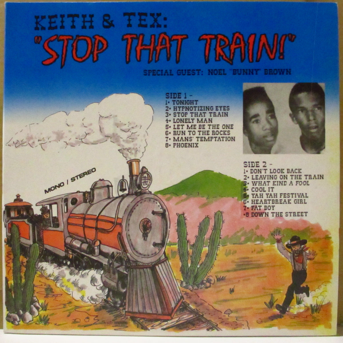 KEITH & TEX (キース・アンド・テックス)  - Stop That Train (Jamaica '91 再発「ディストリビューター右部表記ラベ」 LP) ベストアルバム
