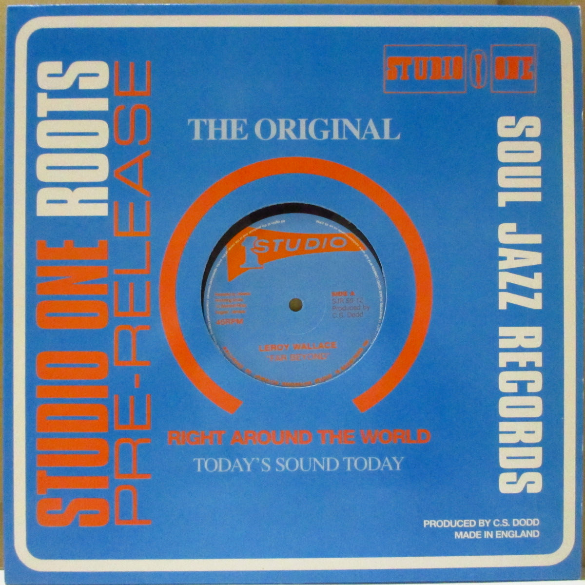LEROY WALLACE / LENNIE HIBBERT (リロイ・ウォレス / レニー・ヒバート)  - Far Bryond / More Creation (UK '01 オリジナル 12インチ/光沢ダイカットジャケ)
