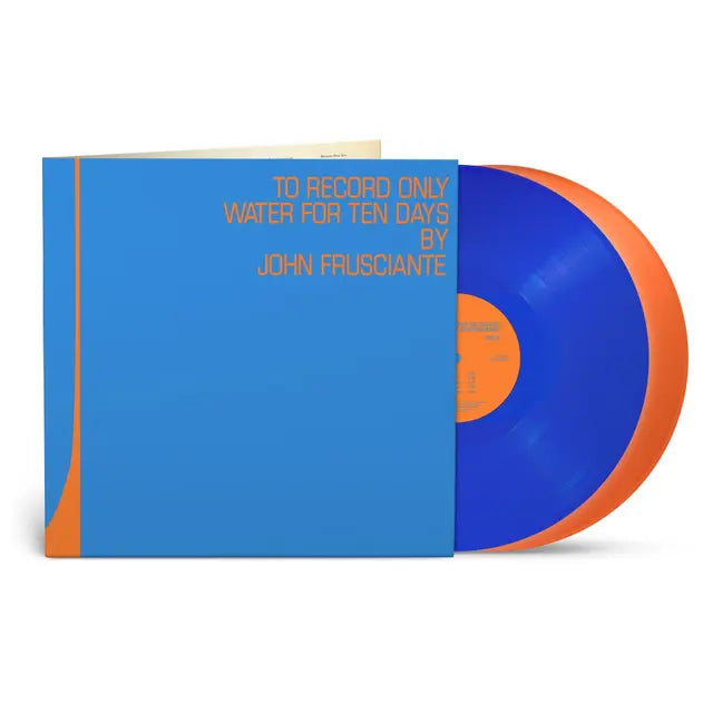 JOHN FRUSCIANTE (ジョン・フルシアンテ)  - To Only Record Water For Ten Days (US 「RSD 2026」「3,000枚限定正規再発青&オレンジ盤」 2xLP/NEW) '01年3rdアルバム