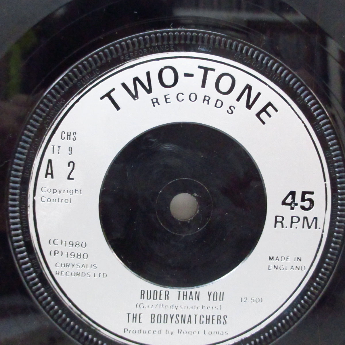 BODYSNATCHERS, THE (ザ ・ボディースナッチャーズ)  - Let's Do Rock Steady (UK '80  再発「銀プラ フラット（ソリッド）小穴センターラベ」7"/カンパニースリーブ) デビューシングル！