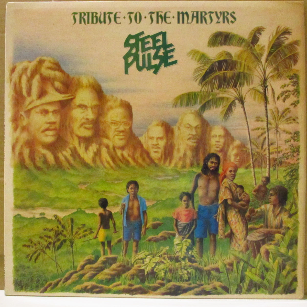 STEEL PULSE (スティール・パルス)  - Tribute To The Martyrs (UK '79 オリジナル LP+固紙インナー/両面コーティングジャケ) 2ndアルバム