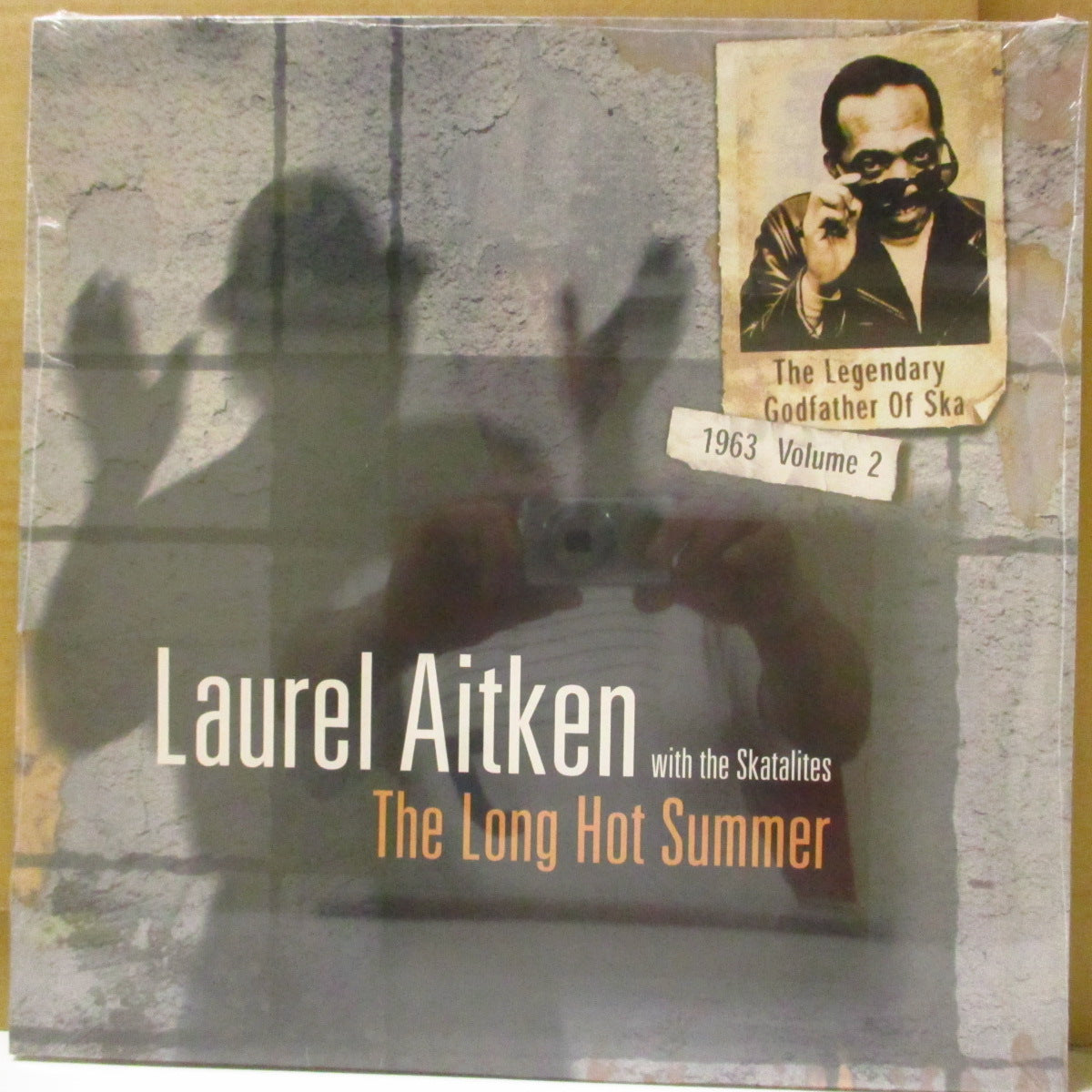 LAUREL AITKEN with THE SKATALITES (ローレル・エイトキン・ウィズ・ザ・スカタライツ)  - The Long Hot Summer - The Legendary Godfather Of Ska Volume 2 (German '98 再発 LP/NEW) 初期音源コンピレーション