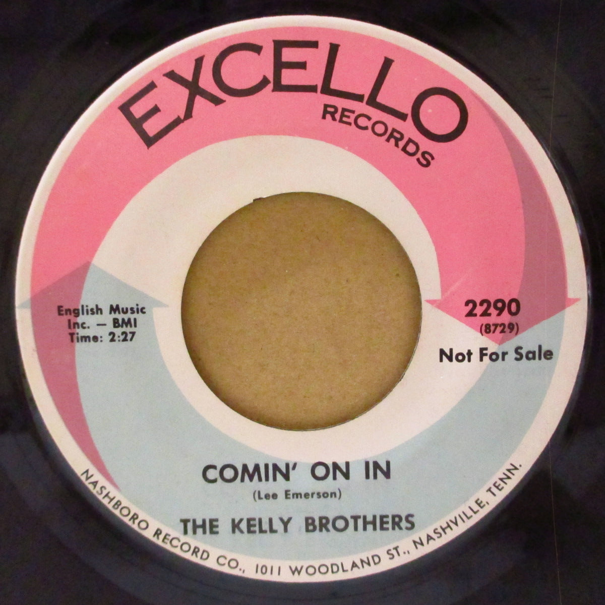 KELLY BROTHERS (ケリー・ブラザーズ)  - That's What You Mean To Me (US '67 オリジナル7インチ) 南部テイストのほっこりノーザン& バラッド！