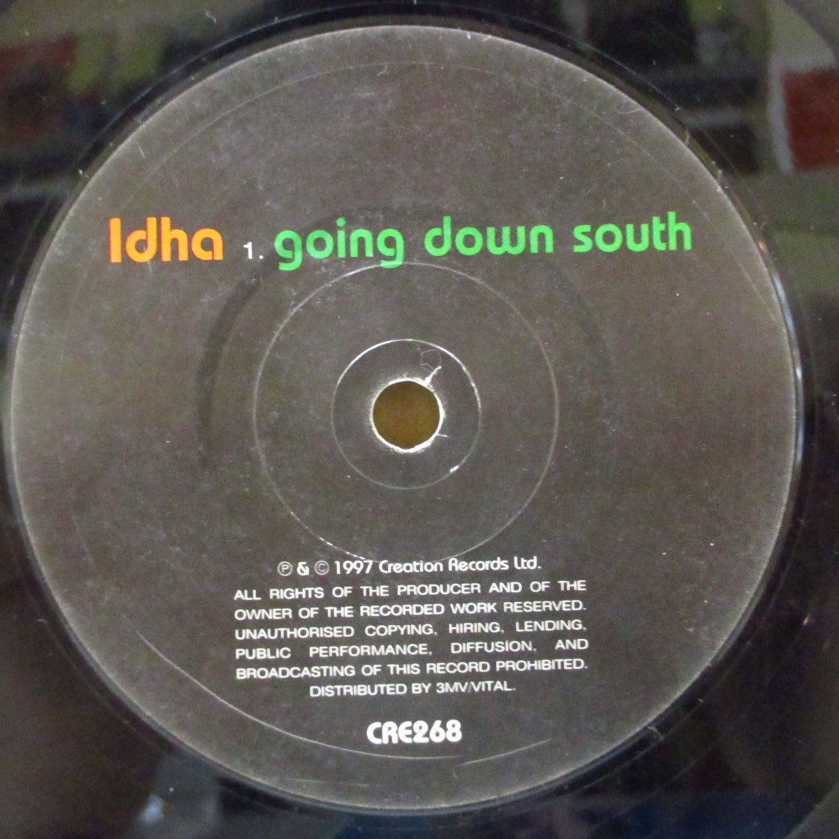 IDHA (イーダ)  - Going Down South (UK オリジナル 7インチ+光沢固紙ジャケ)