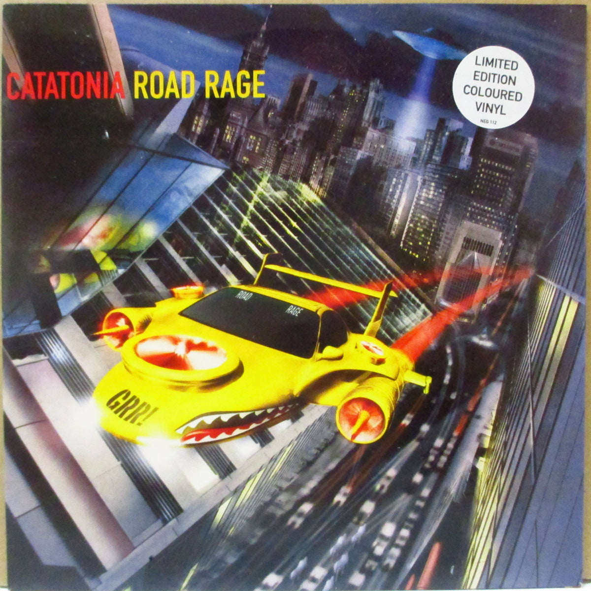 CATATONIA (カタトニア)  - Road Rage (UK 限定「イエローヴァイナル」 7インチ+レアステッカー付き光沢ジャケ)