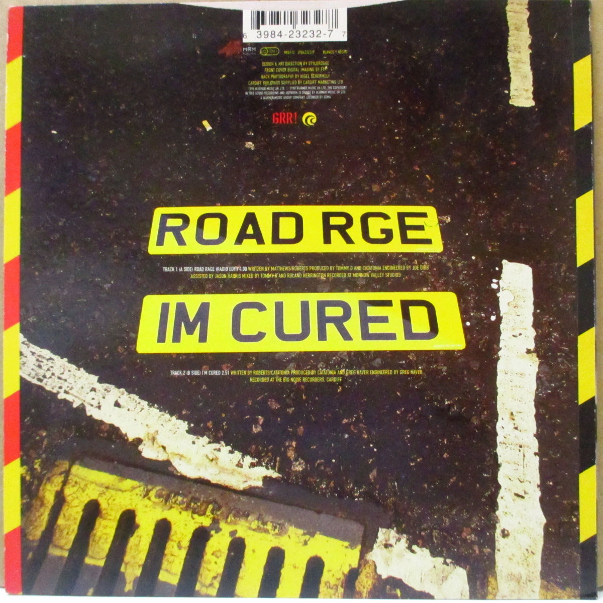 CATATONIA (カタトニア)  - Road Rage (UK 限定「イエローヴァイナル」 7インチ+レアステッカー付き光沢ジャケ)