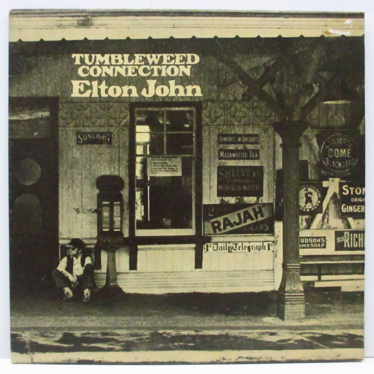 ELTON JOHN (エルトン・ジョン)  - Tumbleweed Connection (UK オリジナル「赤盤」LP/ブックレット付見開ジャケ ）