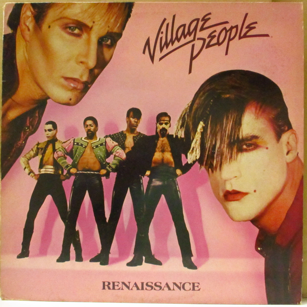 VILLAGE PEOPLE (ヴィレッジ・ピープル)  - Renaissance (UK '81 オリジナル・ステレオ LP)ニュー・ウェーブ路線も取り入れた'81年7thアルバム。