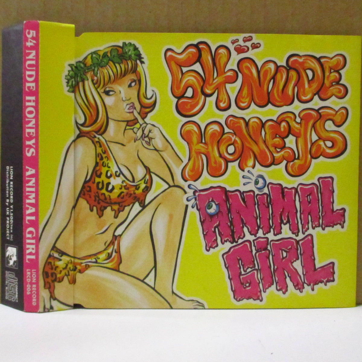 54 NUDE HONEYS (54・ヌード・ハニーズ)  - Animal Girl +4 (Japan '97 オリジナル5曲入り CD+帯)