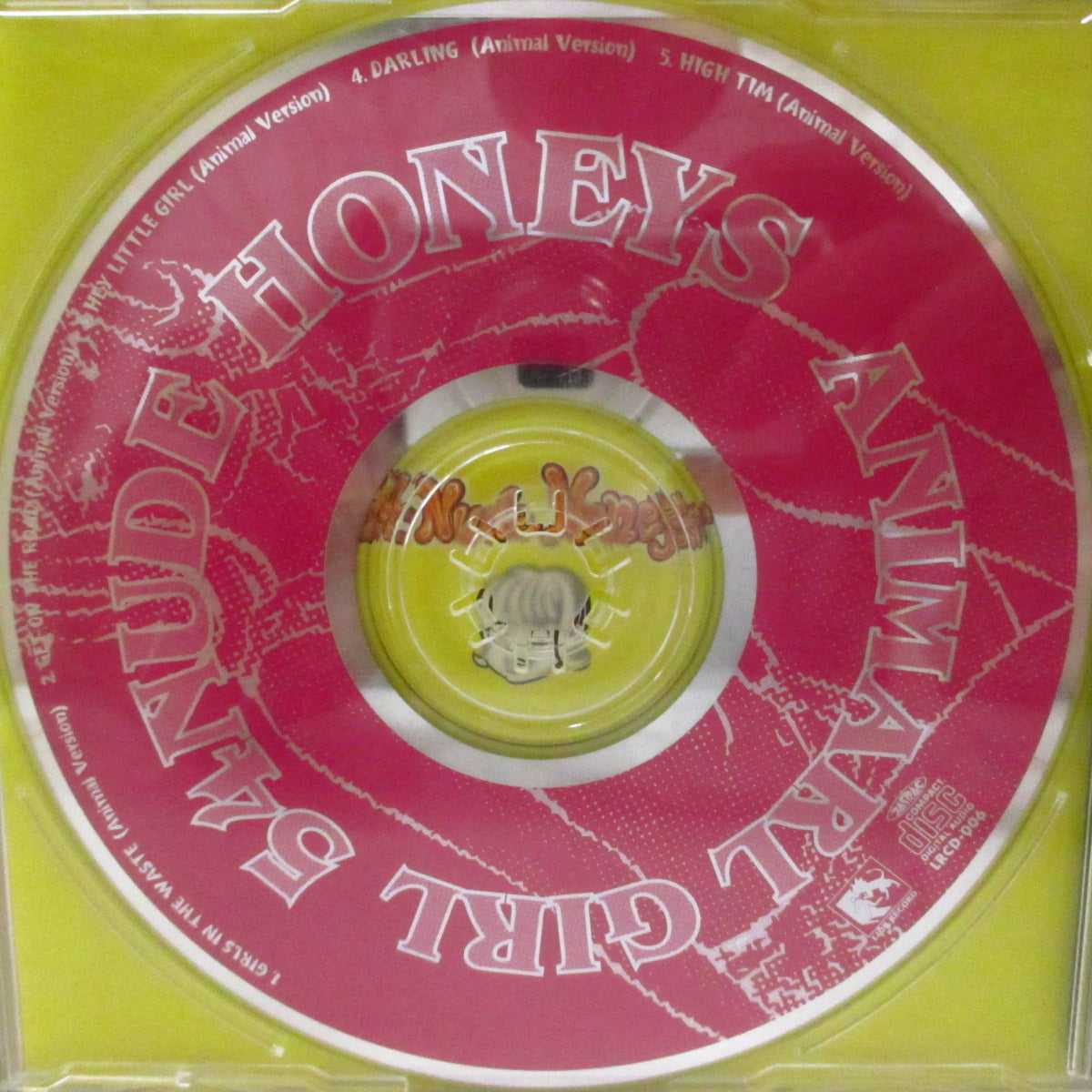 54 NUDE HONEYS (54・ヌード・ハニーズ)  - Animal Girl +4 (Japan '97 オリジナル5曲入り CD+帯)