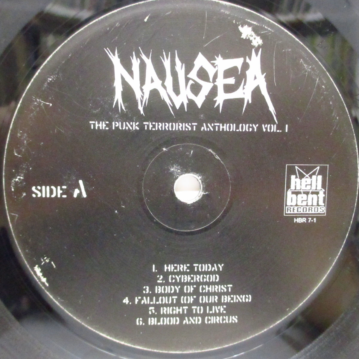 NAUSEA (ナウジア)  - The Punk Terroriswt Anthology Vol.1 (US '04 オリジナル 2xLP+インサート）ディスコグラフィー LP !