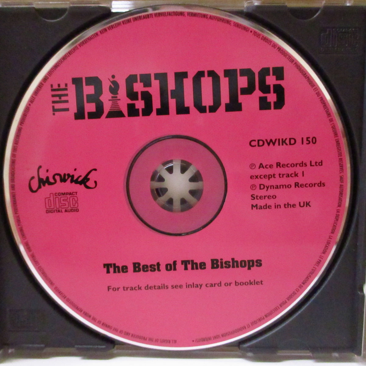 COUNT BISHOPS (カウント・ビショップス)  - The Best Of Count Bishops (UK '95 オリジナル CD) ベストアルバム