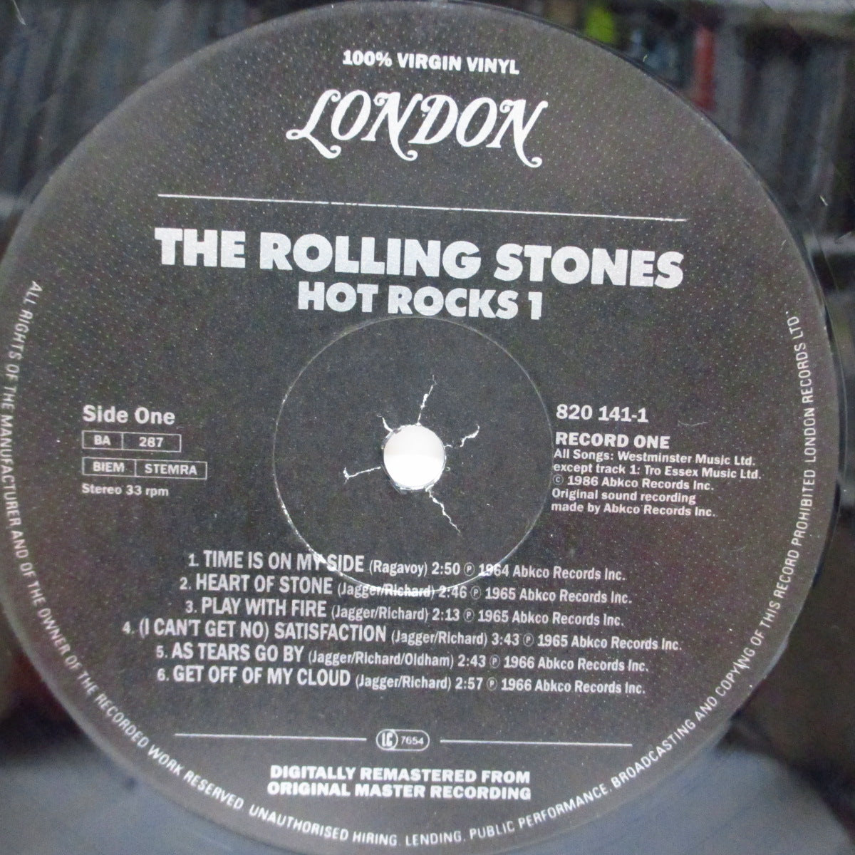 ROLLING STONES (ローリング・ストーンズ)  - Hot Rocks 1964-1971 (UK '90 再発「黒ラベ」2xLP+Outer Insert/ステッカー付見開ジャケ)