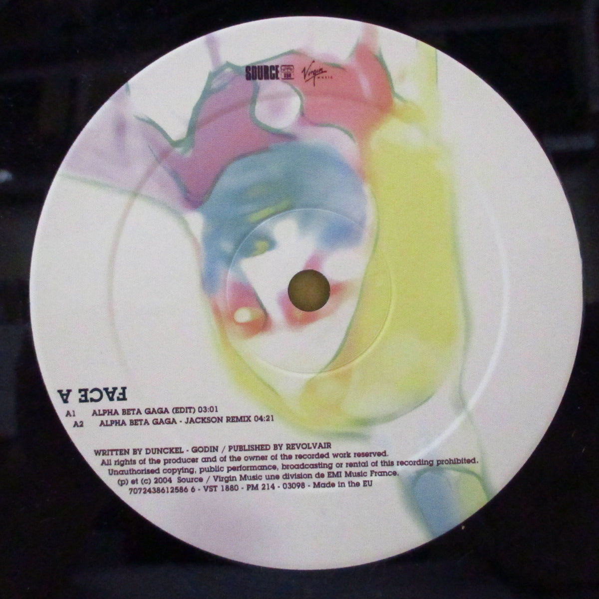 AIR (エアー)  - Alpha Beta Gaga (EU オリジナル4バージョン入り 12インチ) '04年シングル