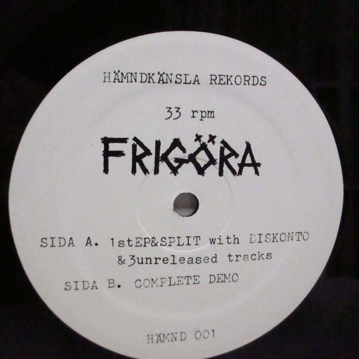 FRIGORA (フリゲーラ)  - Frigöra  (Japan 00's オリジナル LP)  コンピレーション !