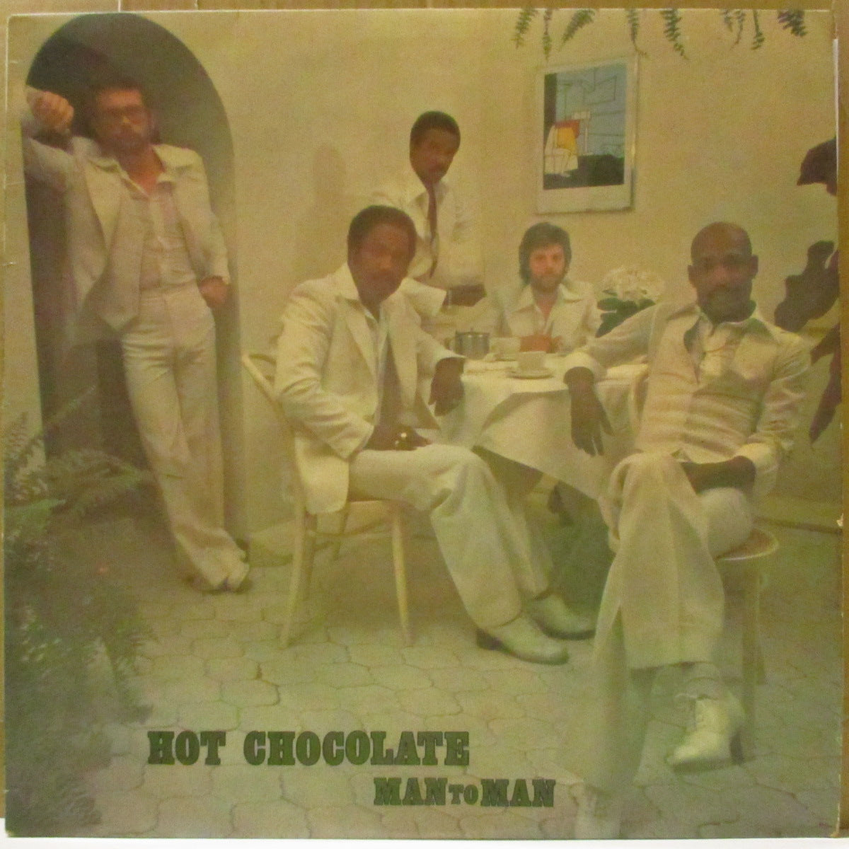 HOT CHOCOLATE (ホット・チョコレート)  - Man To Man (UK '76 オリジナル・ステレオ LP/両面コーティング・ジャケ) 名作サード・アルバム！