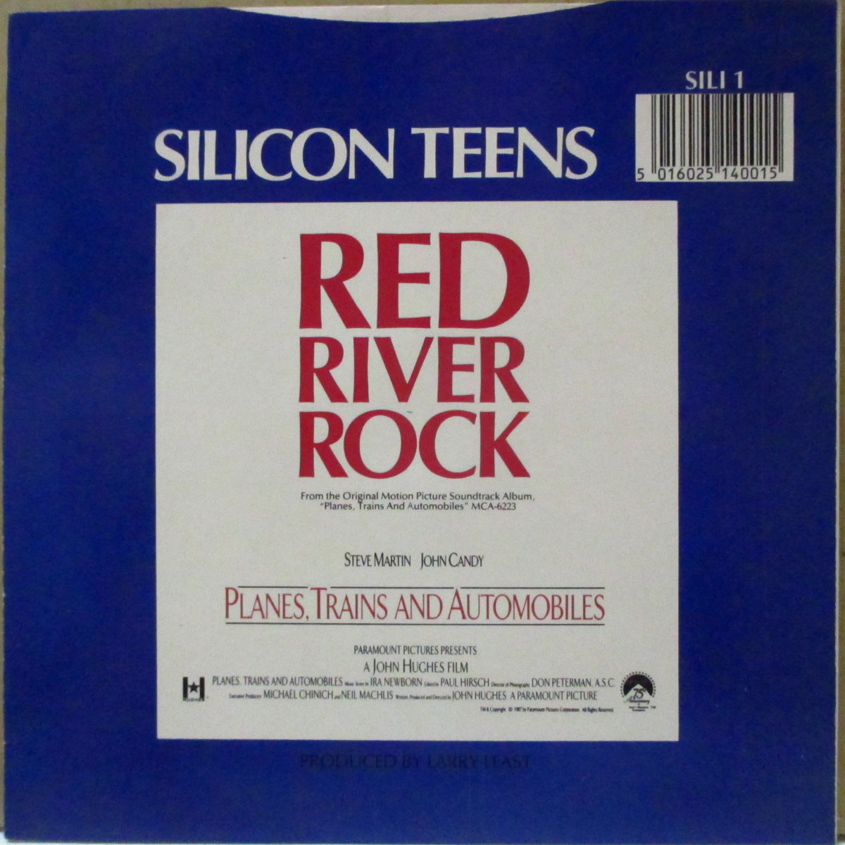 SILICON TEENS (シリコン・ティーンズ )  - Red River Rock (US オリジナル 7インチ+光沢固紙ジャケ)