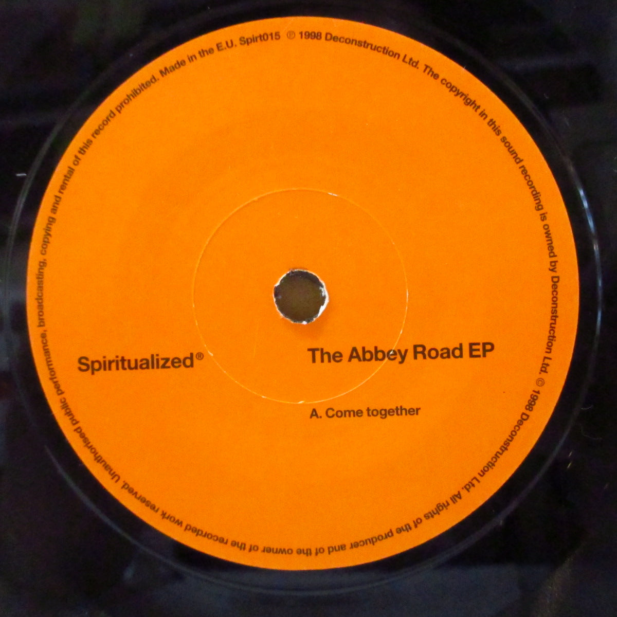 SPIRITUALIZED (スピリチュアライズト)  - The Abbey Road EP (EU オリジナル 7インチ+光沢固紙ジャケ)