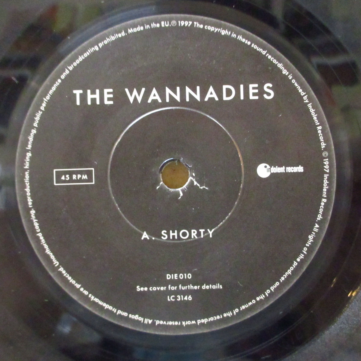 WANNADIES, THE (ワナダイズ)  - Shorty (UK 5,000枚限定 7インチ+レアステッカー付きナンバリング入り光沢固紙ジャケ)