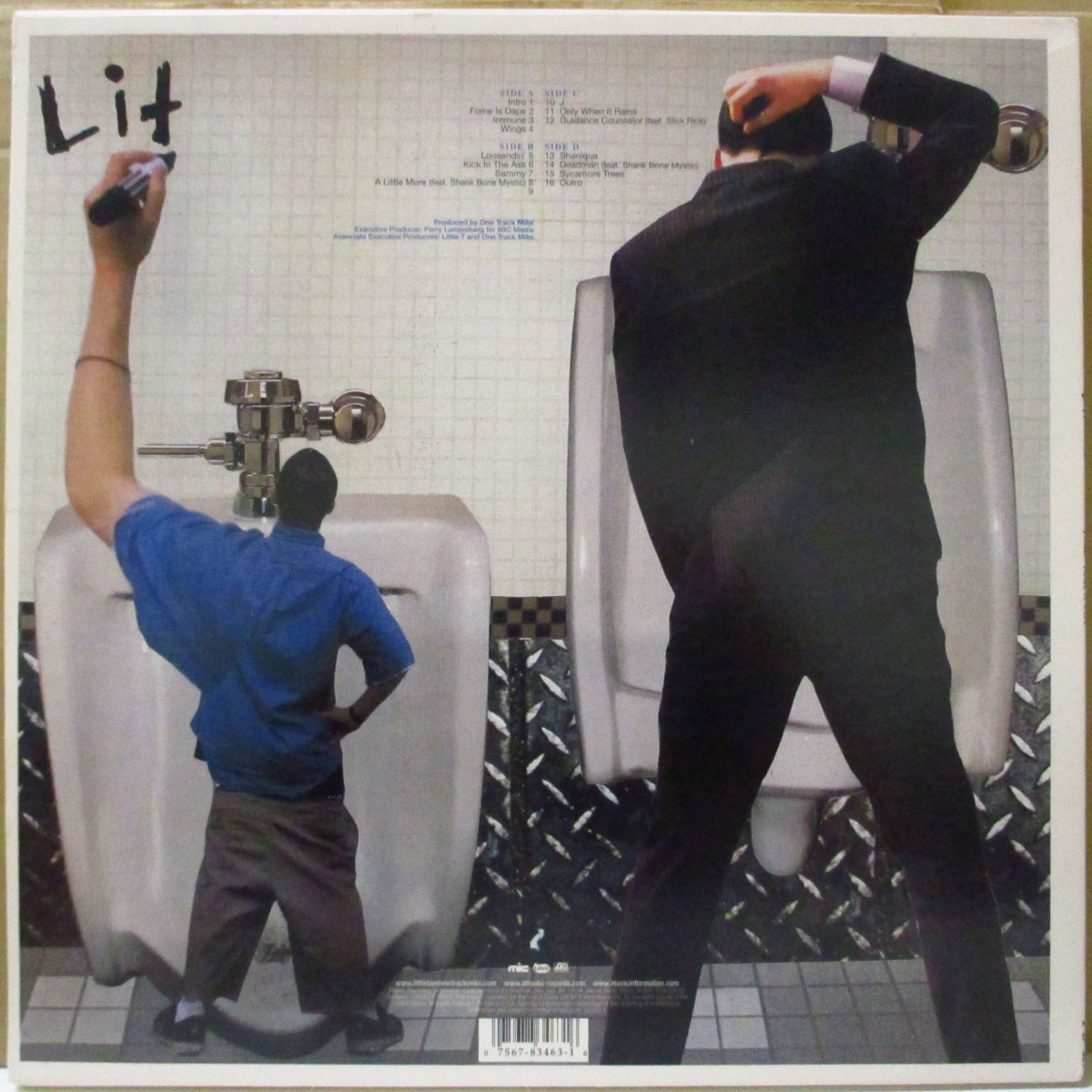 LITTLE-T AND ONE TRACK MIKE. (リトルT・アンド・ワン・トラック・マイク)  - Fome Is Dape (US オリジナル 2xLP+インサート) '01年唯一アルバム