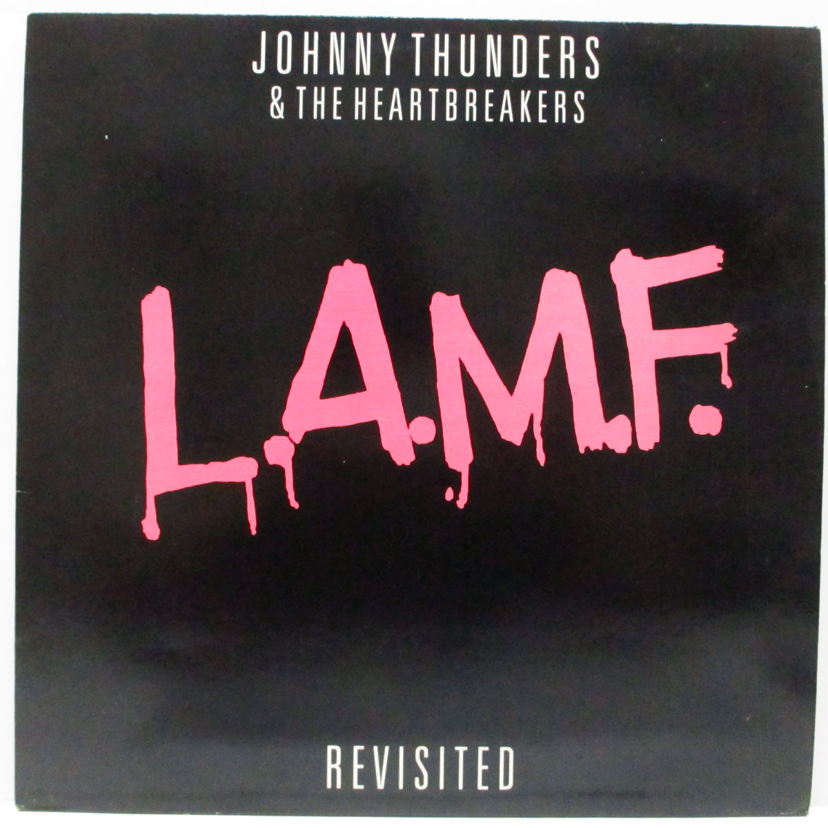 JOHNNY THUNDERS & THE HEARTBREAKERS (ジョニー・サンダース & ザ・ハートブレイカーズ)  - L.A.M.F. Revisited (UK 限定「ピンクヴァイナル」LP )