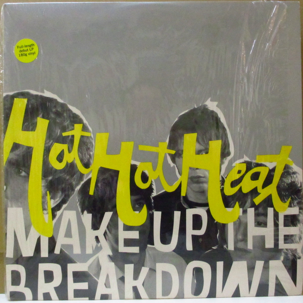 HOT HOT HEAT (ホット・ホット・ヒート)  - Make Up The Breakdown (US オリジナル180グラム重量 LP/レアステッカー付き光沢ジャケ) '02年1stアルバム
