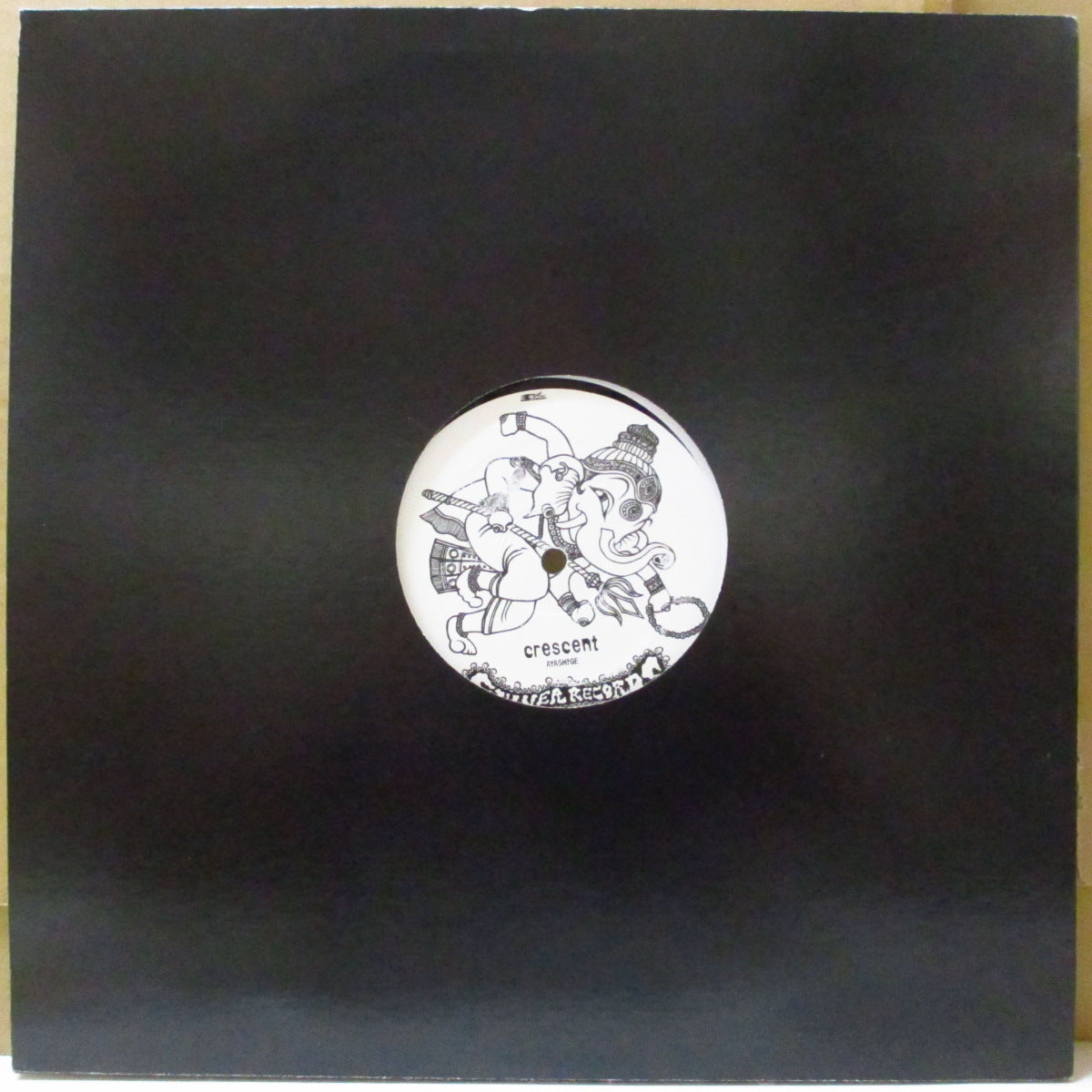 AYASHIGE (アヤシゲ)  - ヒポテーゼ (Japan オリジナル 12インチ/レアステッカー付き光沢ダイカットジャケ) '99年シングル