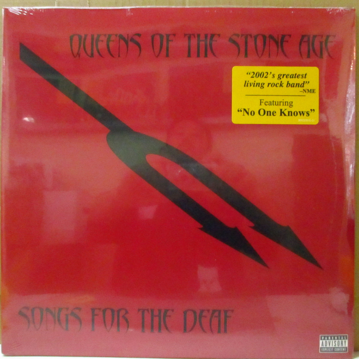 QUEENS OF THE STONE AGE (クイーンズ・オブ・ザ・ストーン・エイジ)  - Songs For The Deaf (US '19 再発 2xLP/レアステッカー付き光沢見開きジャケ/NEW ) '02年3rdアルバム