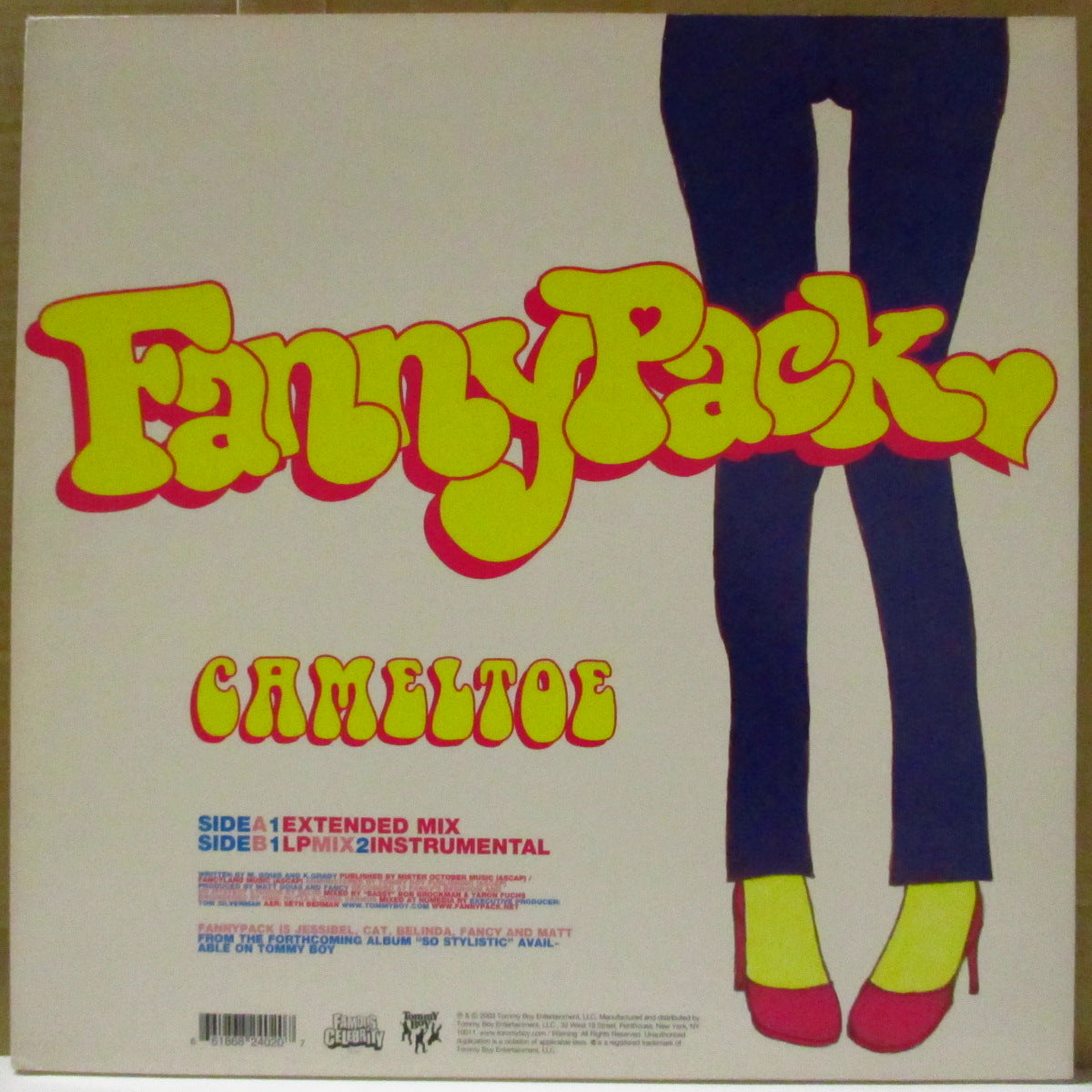FANNYPACK (ファニーパック)  - Cameltoe (US '03 オリジナル33回転3曲入り 12インチ)