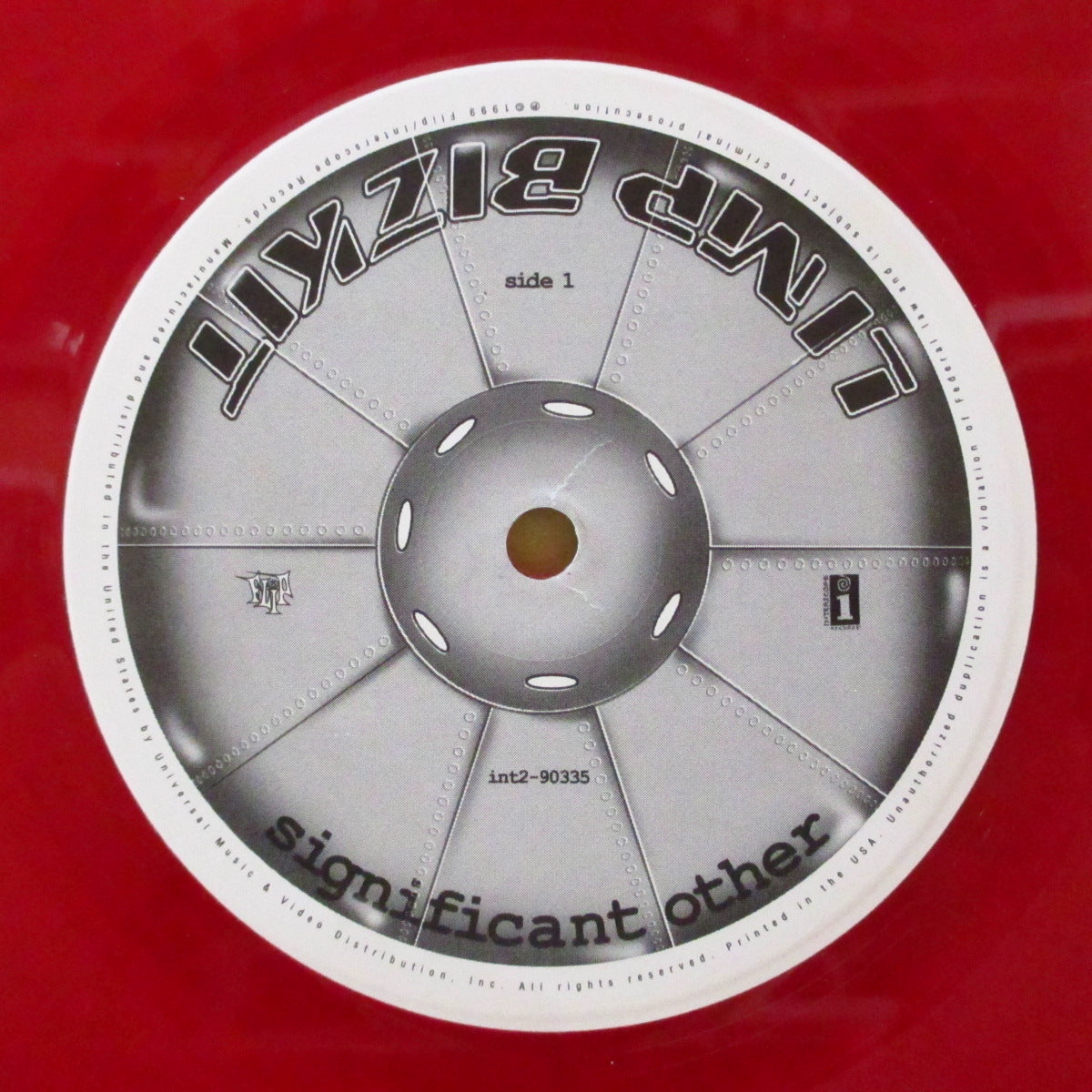 LIMP BIZKIT (リンプ・ビズキット)  - Significant Other (US 限定「クリアレッドヴァイナル」2xLP+インサート/光沢見開きジャケ) '99年2ndアルバム