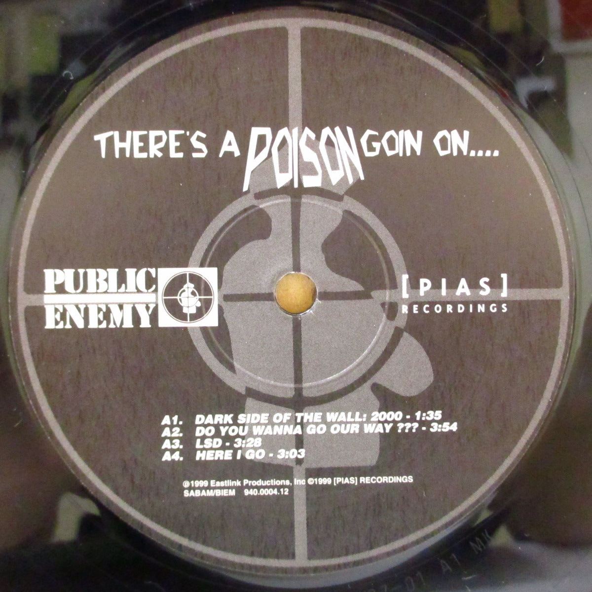 PUBLIC ENEMY (パブリック・エネミー)  - There's A Poison Goin On.... (UK/EU '99 オリジナル 2xLP) 7thアルバム