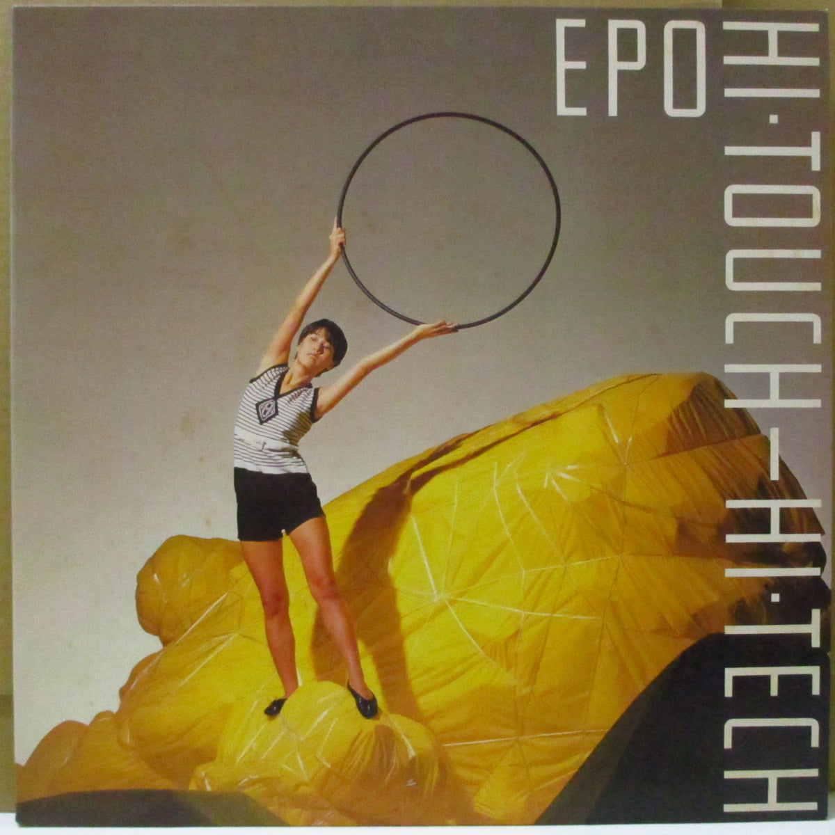 EPO (エポ)  - Hi Touch Hi Tech (Japan オリジナル LP+ソフト紙インナー, インサート)