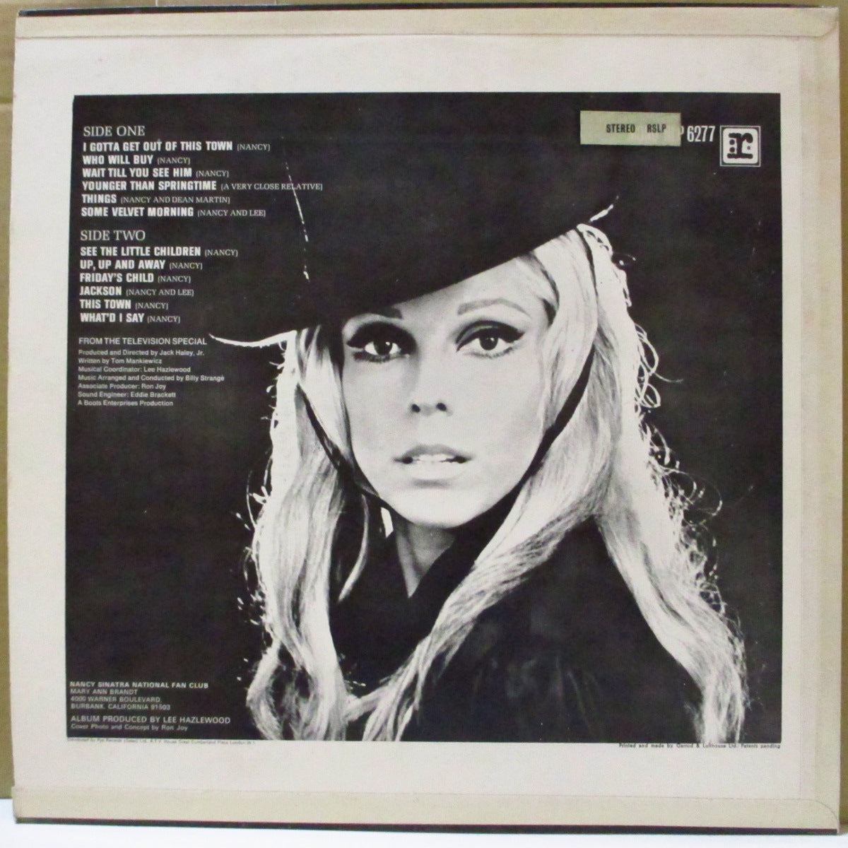 NANCY SINATRA (ナンシー・シナトラ)  - Movin' With Nancy (UK '67 オリジナル・ステレオ LP/表面コーティング折り返しジャケ) 近年稀な美品！
