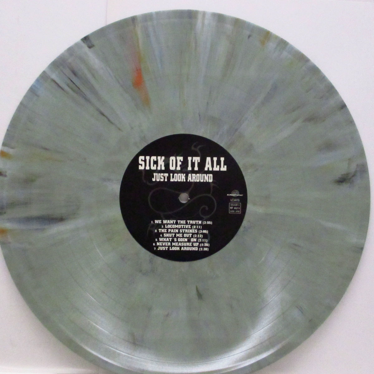 SICK OF IT ALL (シック・オブ・イット・オール)  - Just Look Around (German '99 限定再発「グレイマーブルヴァイナル」LP+インナー 「廃盤 New」 ）