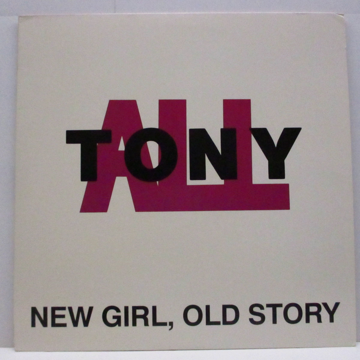 TONY ALL (トニー・オール)  - New Girl, Old Story (US '91 オリジナル LP) トニー・ロンバルド + オールのメンバー！