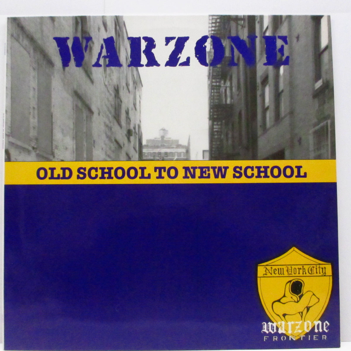 WARZONE (ウォーゾーン)  - Old School To New School (EU '94 オリジナル LP+インナー) カムバック第一弾 !