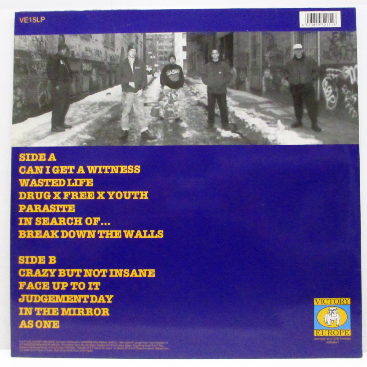 WARZONE (ウォーゾーン)  - Old School To New School (EU '94 オリジナル LP+インナー) カムバック第一弾 !