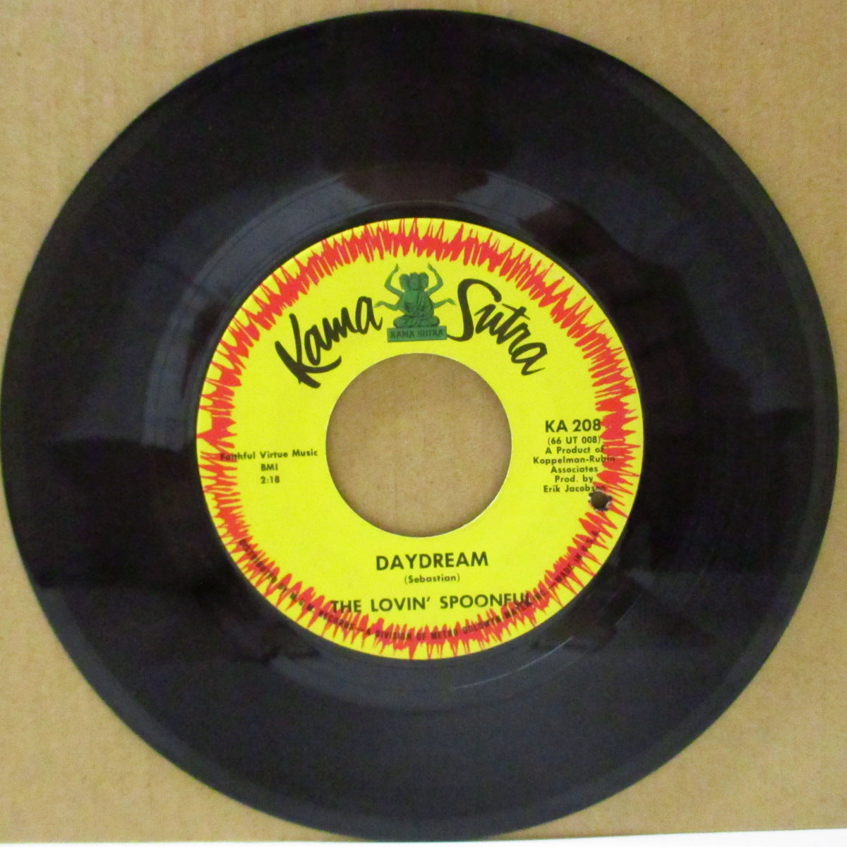 LOVIN' SPOONFUL (ラヴィン・スプーンフル)  - Daydream / Night Owl Blues (US '66 オリジナル７インチ)全米2位のスロウ・フォーキー・ジャグ・ポップ名曲