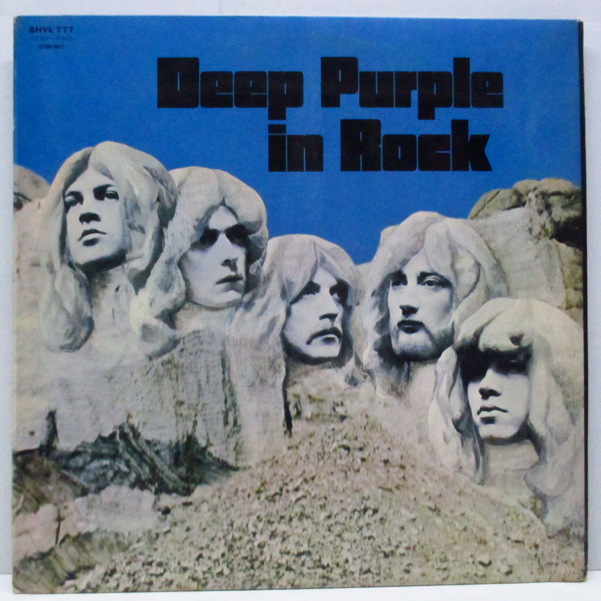 DEEP PURPLE (ディープ・パープル)  - Deep Purple In Rock (UK 初回オリジナル「EMIロゴ無、グラモフォンリム緑ラベ」LP/表面コーティング見開ジャケ「A2/B1」)