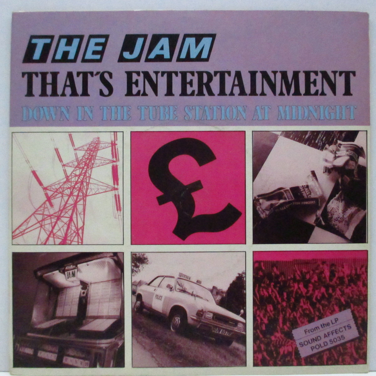 JAM, THE (ザ・ジャム)  - That's Entertainment (UK オリジナル 7"+光沢ジャケ/POSP 482 )