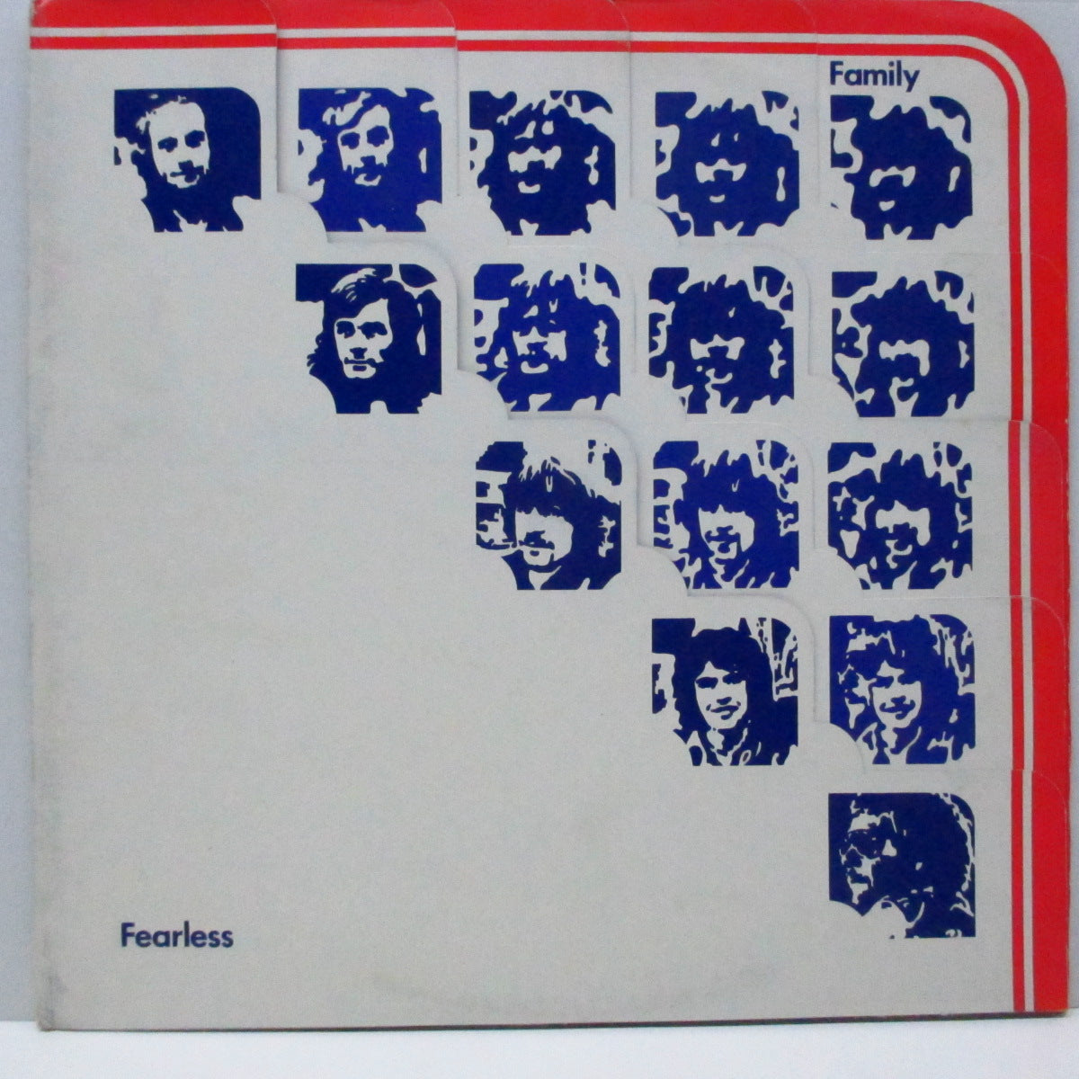 FAMILY (ファミリー)  - Fearless (UK オリジナル LP+マルチ見開ジャケ/インサート無) '71年5th アルバム！