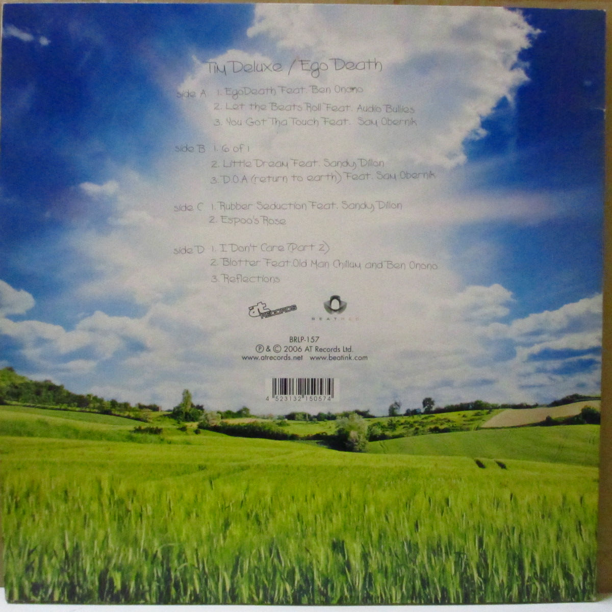 TIM DELUXE (ティム・デラックス)  - Ego Death (Japan オリジナル 2xLP+固紙インナー) '06年2ndアルバム