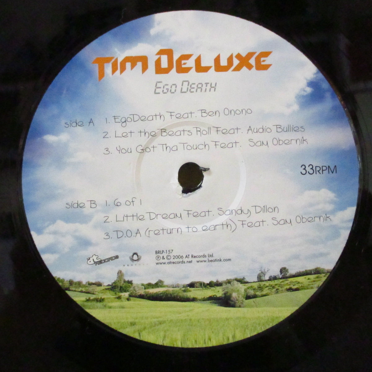 TIM DELUXE (ティム・デラックス)  - Ego Death (Japan オリジナル 2xLP+固紙インナー) '06年2ndアルバム