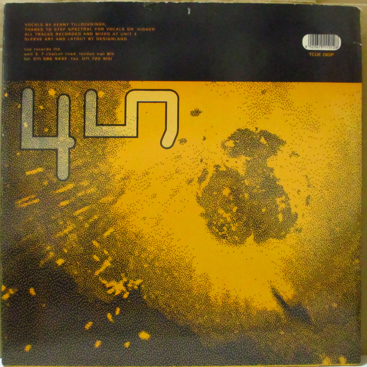 CONSCIOUS (コンシャス)  - Conscious EP (UK オリジナル4曲入り 12インチ) '92年EP